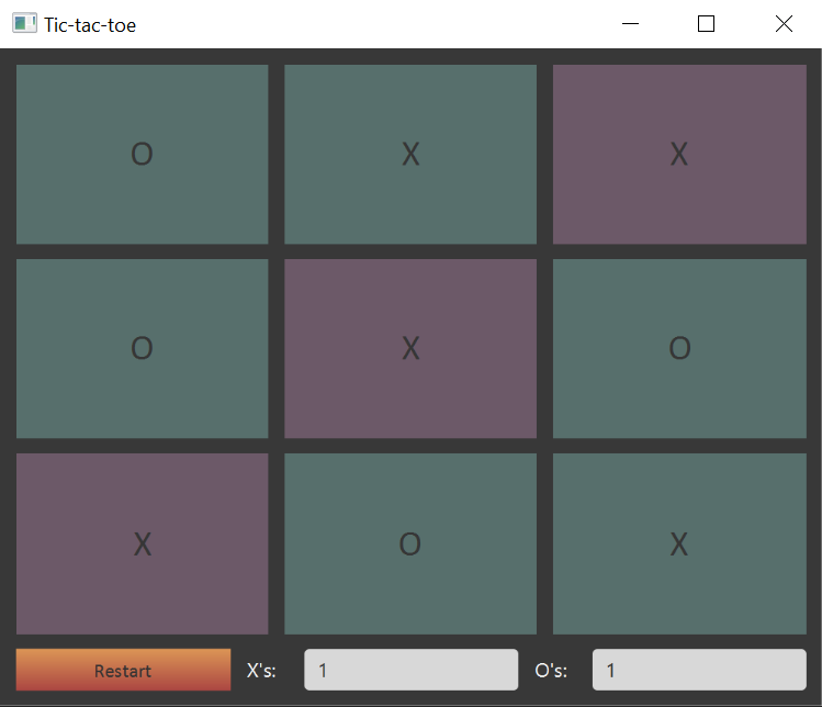 picture of tic tac toe